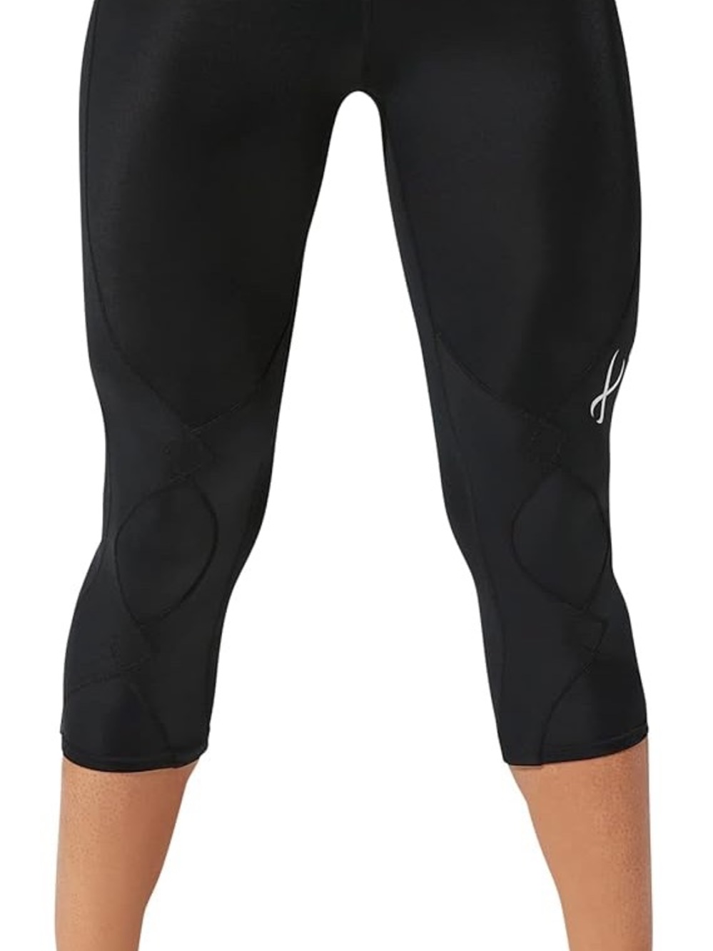 CW-X Womens Expert 3.0 Joint Support Compression Capri Tight - Black - Size L